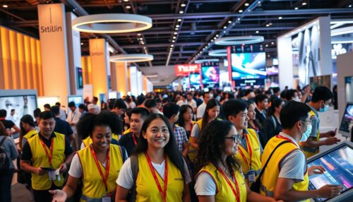 Volunteering at TECHSPO Technology Expo