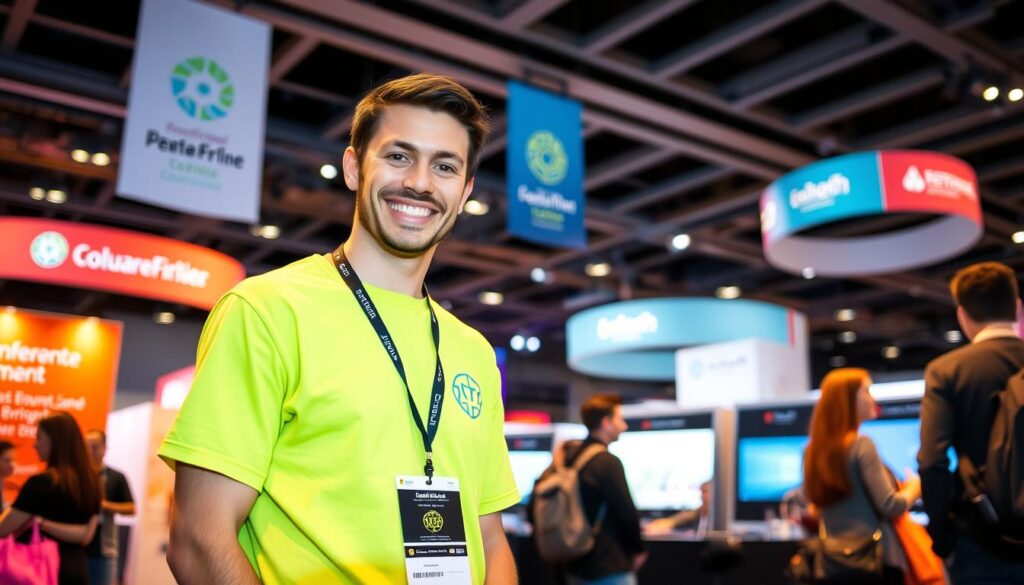 tech conference volunteer