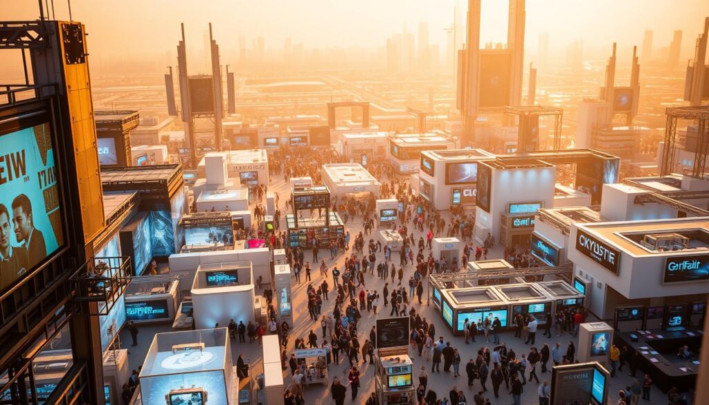 technology exhibition landscape