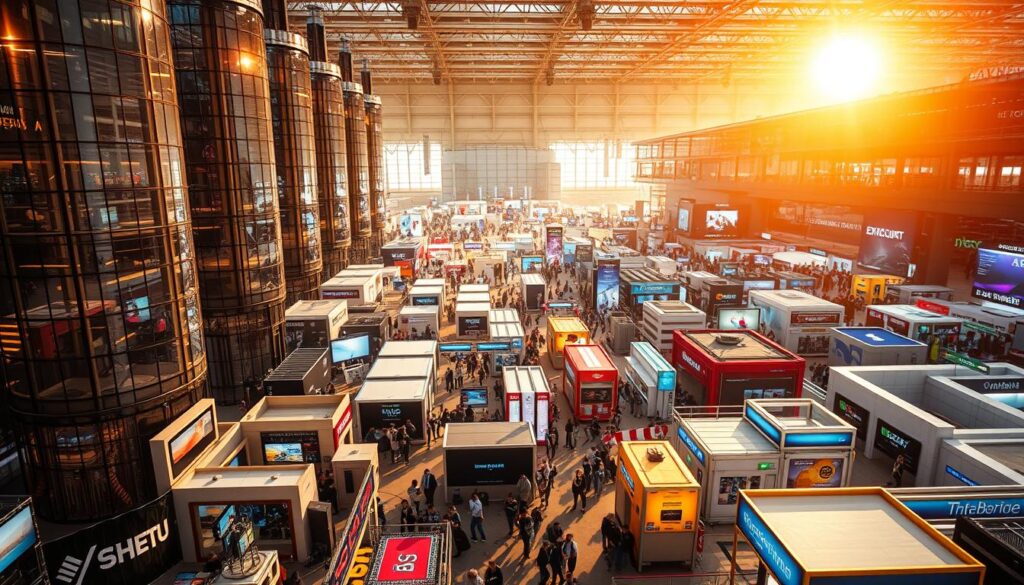 technology exhibition landscape