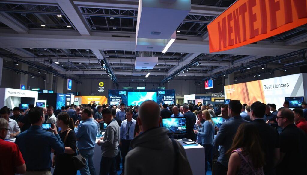 techspo booth performance