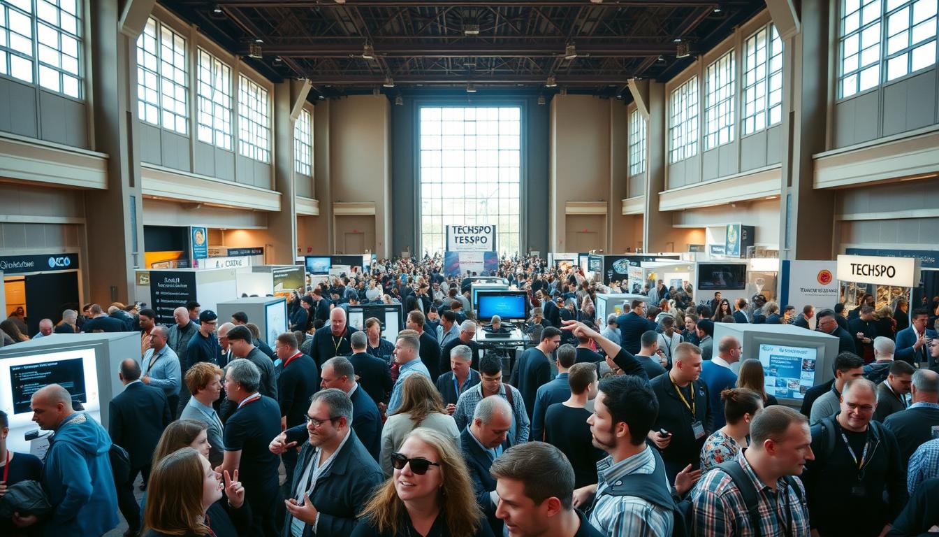 How Big is the Crowd at TECHSPO Technology Expo?