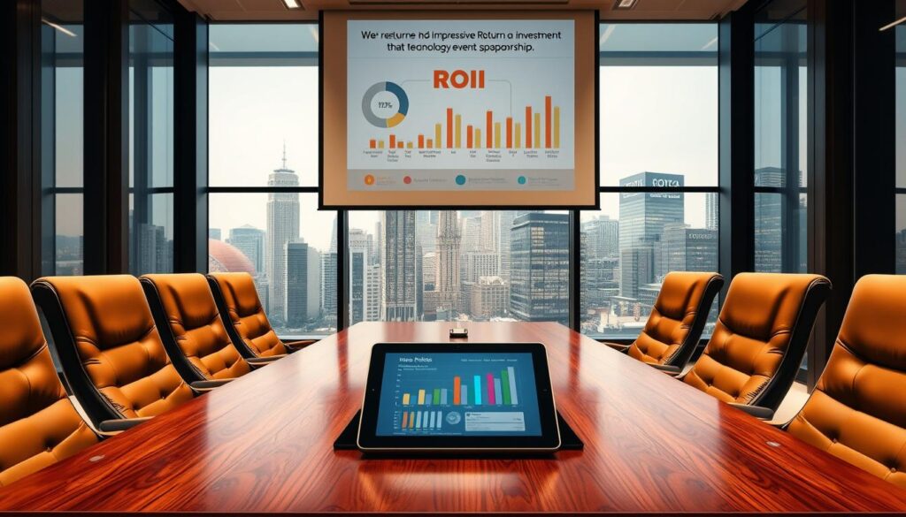 techspo sponsorship investment return