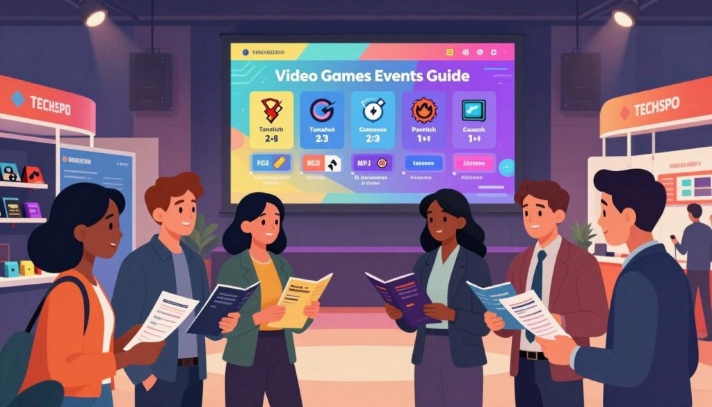 video game events guide