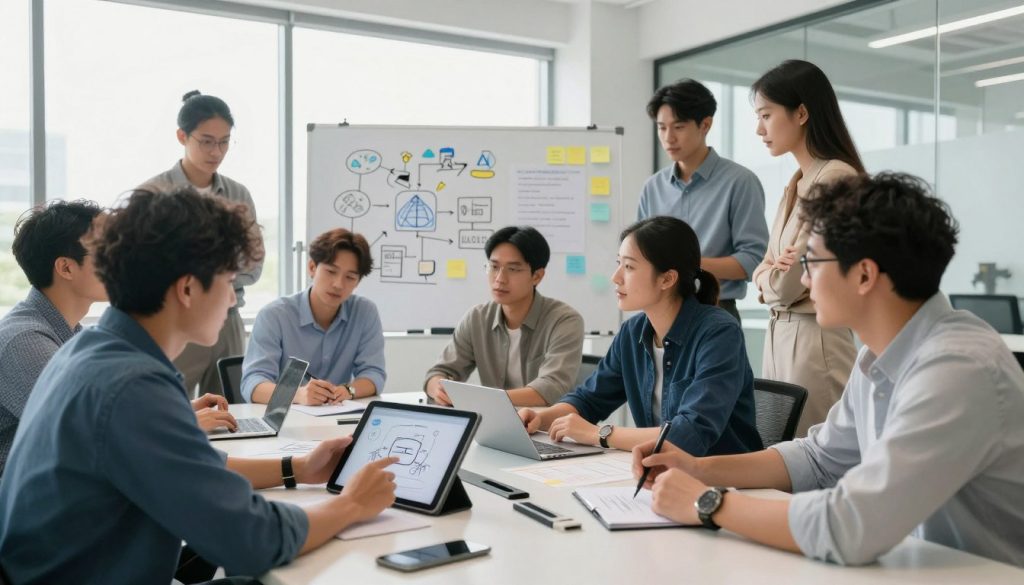 Engineers and product teams planning AI roles for a customer feature Engineers and product teams planning AI roles for a customer feature
