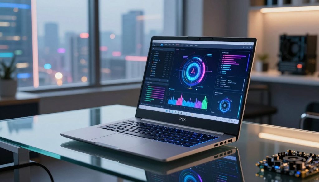 RTX Spark laptop running local AI models and agents RTX Spark laptop running local AI models and agents